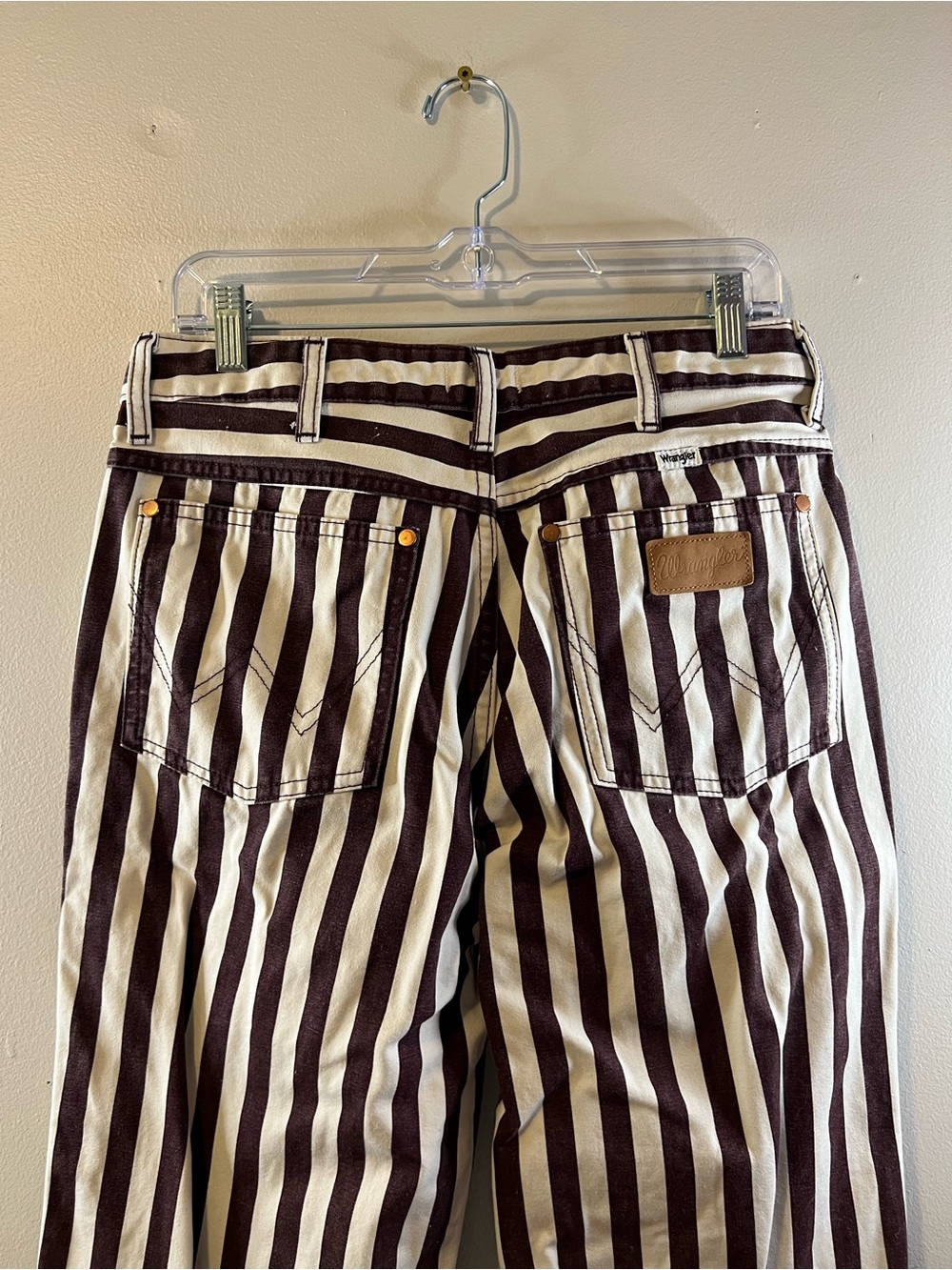 Wrangler "The Wanderer" High-Rise Striped Flare Jeans - Picture 11 of 16